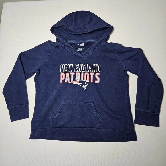 New England Patriots Women’s Hoodie XXL NFL Team Apparel Pullover Sweatshirt - Picture 1 of 7